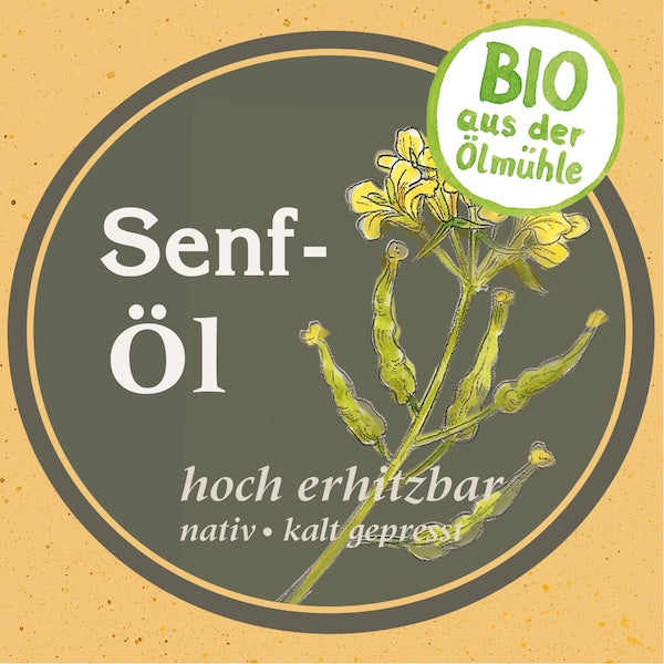 Bio Senföl – kaltgepresst, naturbelassen & vielseitig