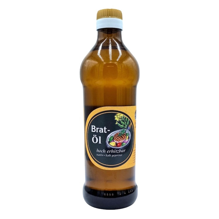 Bratöl High-Oleic Sonnenblumenöl & Senföl – kaltgepresst