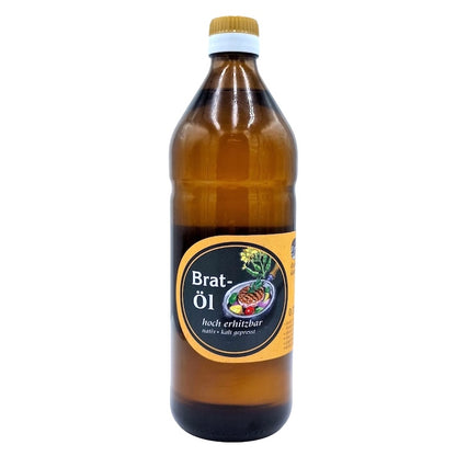 Bratöl High-Oleic Sonnenblumenöl & Senföl – kaltgepresst