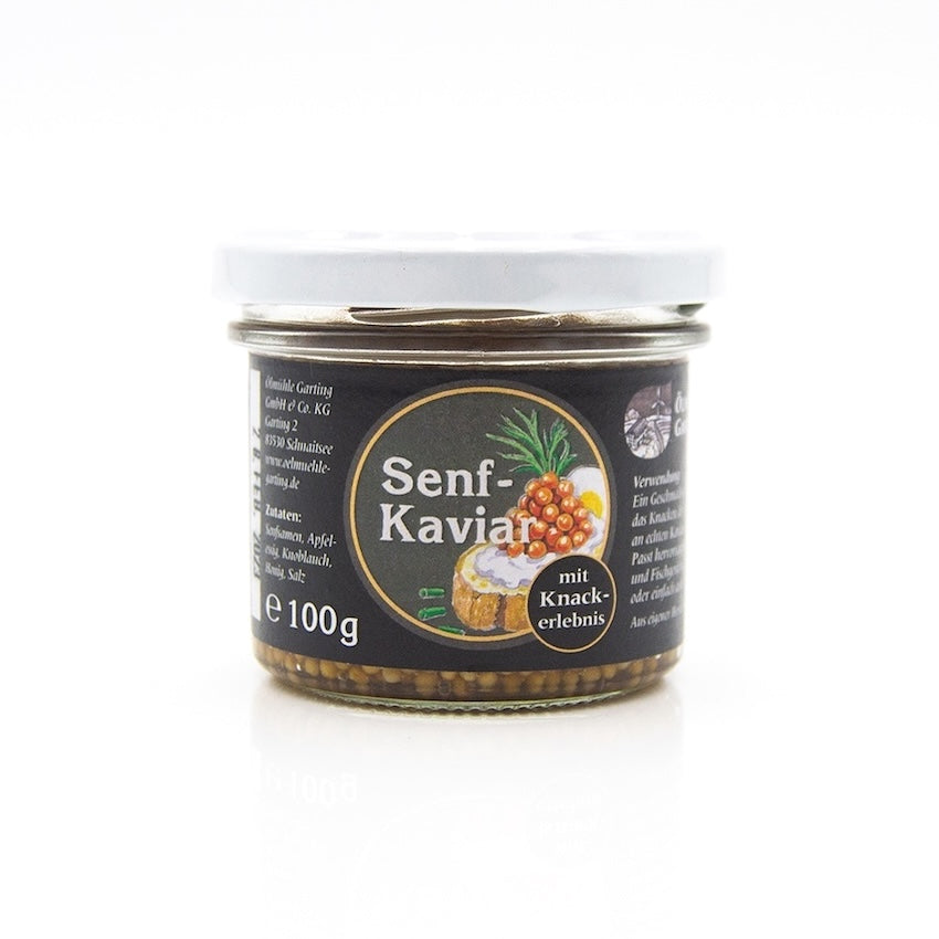 Senfkaviar vegetarisch – regional & glutenfrei