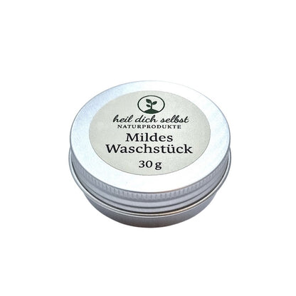 Mildes Waschstück – Feste Gesichtsreinigung Naturkosmetik