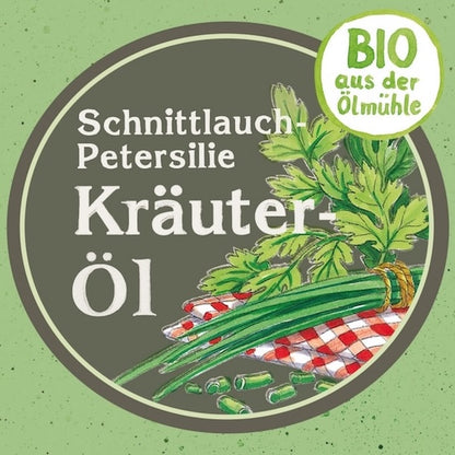Bayrisches Bio Kräuteröl - Schnittlauch & Petersilie