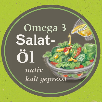 Omega-3 Salatöl – vegan & kaltgepresst