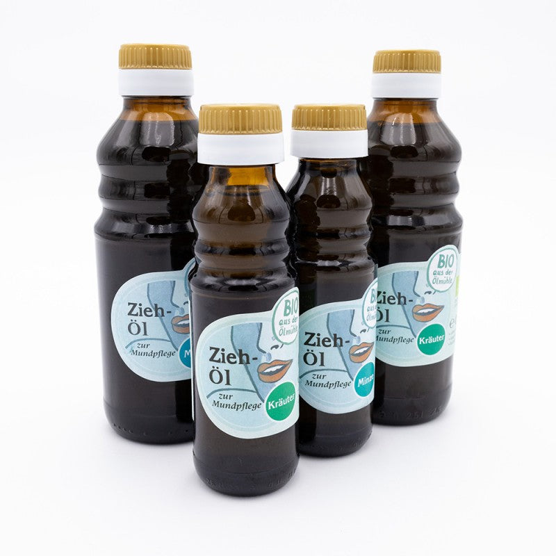 Ziehöl mit Minze, Bio Qualität