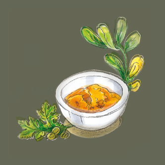 Curry Kräuteröl Illus