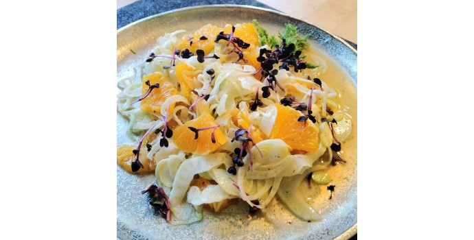 Fenchel Orangen Salat - Ölmühle Garting